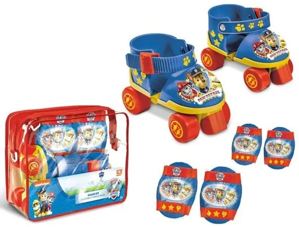 Mondo PAW Patrol Roller Skates with Protection Set size 22-29